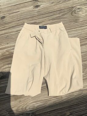 Moda International Cream Wide-Leg Trousers. Size 2 Short. The Bridget Fit